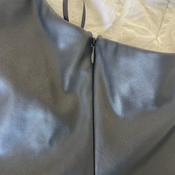 Revolve NBD Darby faux leather one shoulder rhinestone strap - Picture 10 of 13